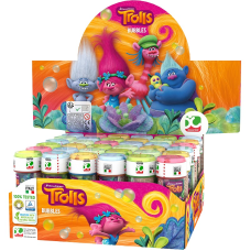 BRIMAREX Мыльные пузыри TROLLS, 60мл