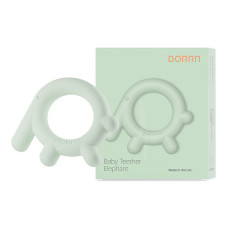 BORRN Animal Прорезыватель для зубов 0m+ Elephant Green C0207E