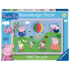 RAVENSBURGER puzle Peppa Pig Shaped, 24gab., 03026