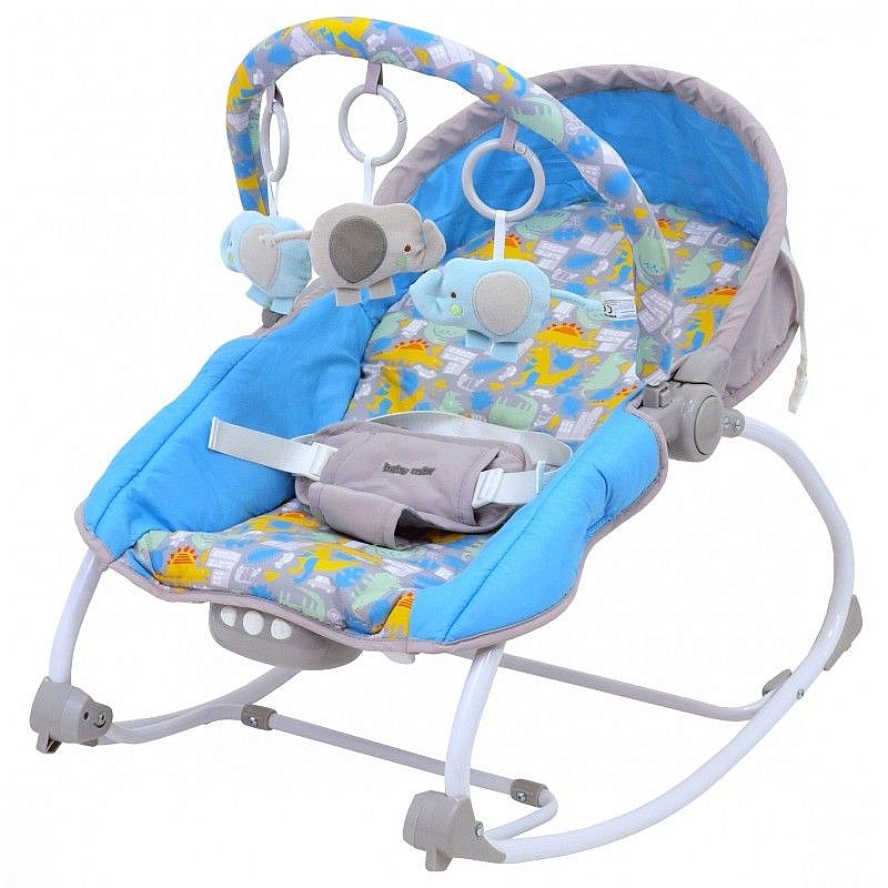 BABY MIX Детское кресло-качалка, LCP-BR212-18 синий