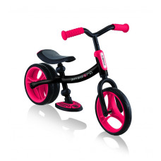 GLOBBER беговел GO Bike Duo,чёрно-красный , 614-102-2