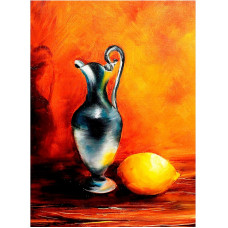 TSVETNOY Алмазная мозаика 30x40см Jug and Lemon, LE057e