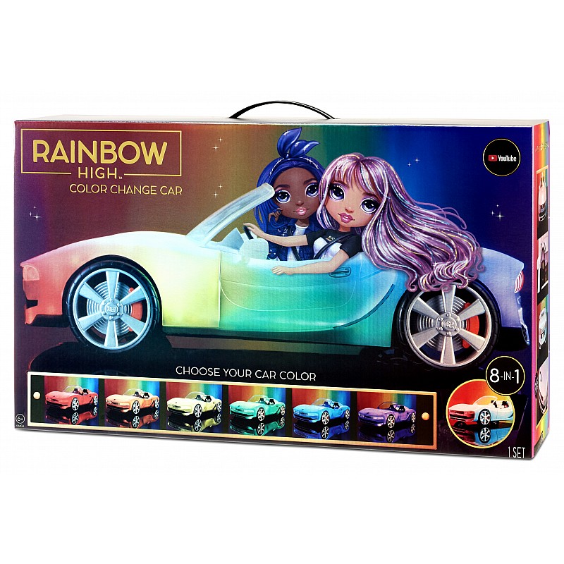 RAINBOW HIGH Машина меняющая цвет