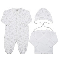 LORITA Комплект одежды для новорожденного из 3 частей KOALA 56 размер, 752K