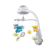 BABY MIX Музыкальная карусель с проектором 0м+ FS-35728 Grey