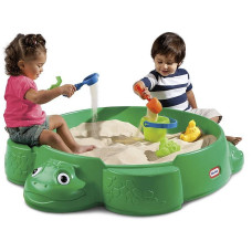 Little Tikes Turtle Sandbox песочница Черепаха 632884 зеленая