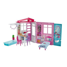 BARBIE переносной кукольный домик FXG54