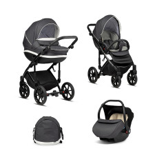 TUTIS MIMI STYLE универсальная коляска 3in1, 328 Black