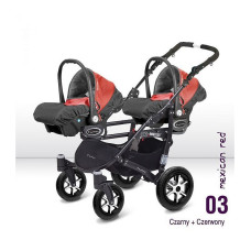 BABYACTIVE Twinny Детское автокресло MEXICAN RED 1шт. - 03 красный