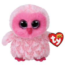 TY Beanie Boos Мягкая игрушка PINK OWL TWIGGY 15.5см, TY36846