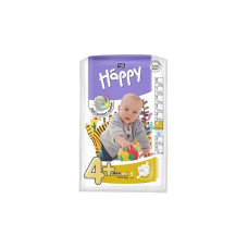 HAPPY Maxi Plus подгузники 4+ размер, 9-20кг. 1шт