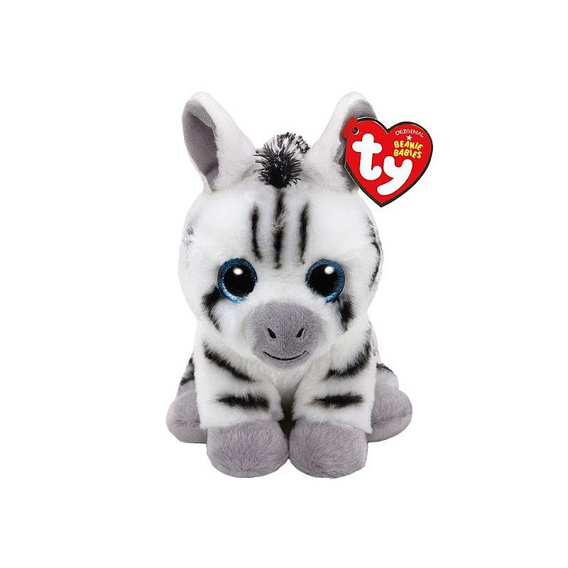 TY Beanie Boos Мягкая игрушка 15cm Stripes zebra TY41198 РАСПРОДАЖА