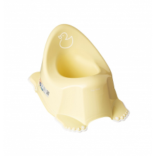 TEGA BABY DUCK Детский горшок, нескользящий DK-001 light yellow