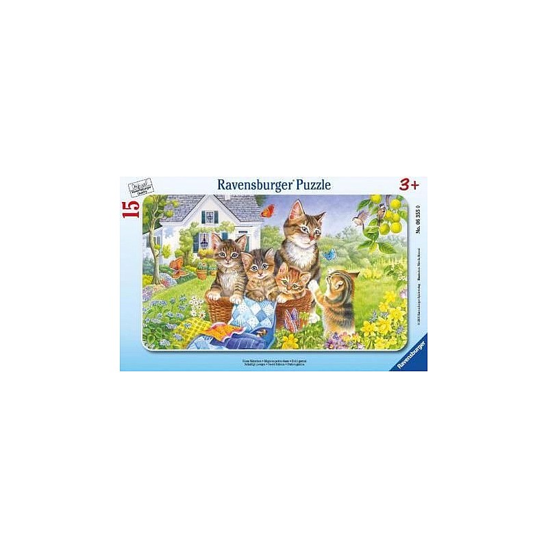 Ravensburger Пазл Котята 15шт., 06355 РАСПРОДАЖА