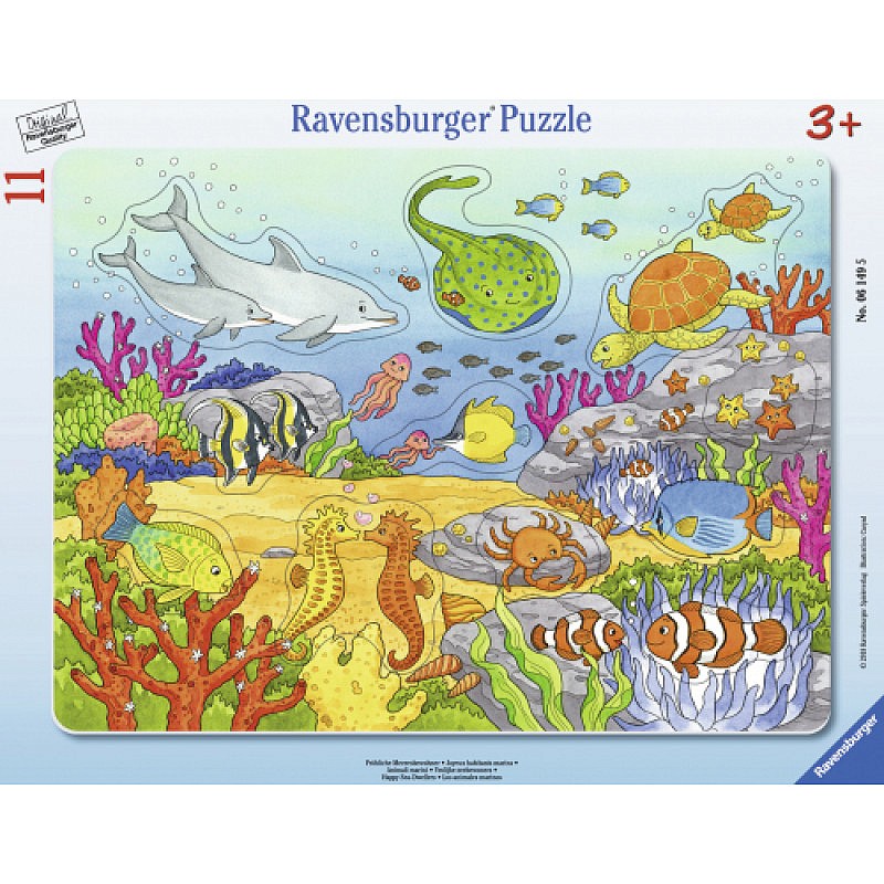 Ravensburger пазл в рамке 11 элементов 3+, 06149