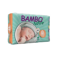 Bambo Nature Premature подгузники 1-3кг 24шт./упак., BAMB9447 РАСПРОДАЖА