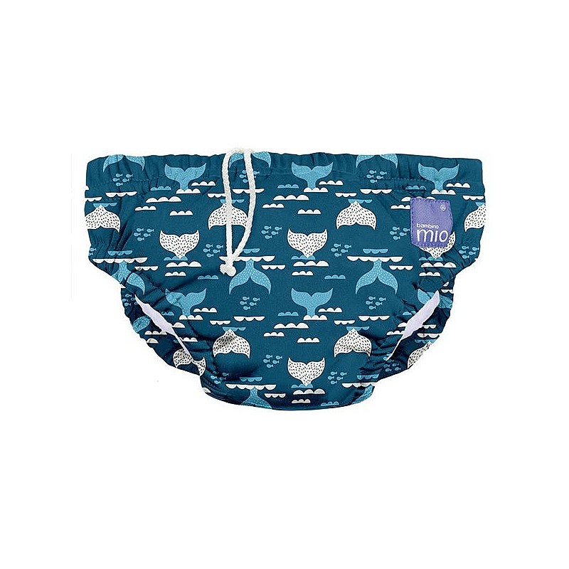 BAMBINO MIO Swim Nappies плавки BLUE TAIL, S (5-7кг) РАСПРОДАЖА