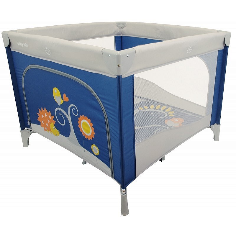 BABY MIX манеж HR-SQ106 106x106см NAVY BLUE