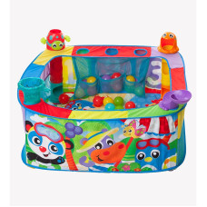 PLAYGRO развивающий манеж с мячиками Pop And Drop 0м+ 0186366