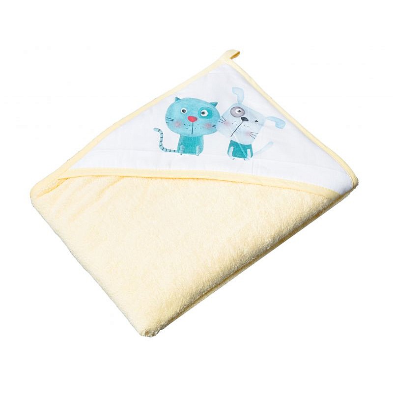 TEGA BABY DOG and CAT Полотенце с капюшоном, PK-008 РАСПРОДАЖА