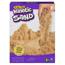 SPIN MASTER KINETIC SAND Кинетический песок 2,5kg, коричневый 6060997