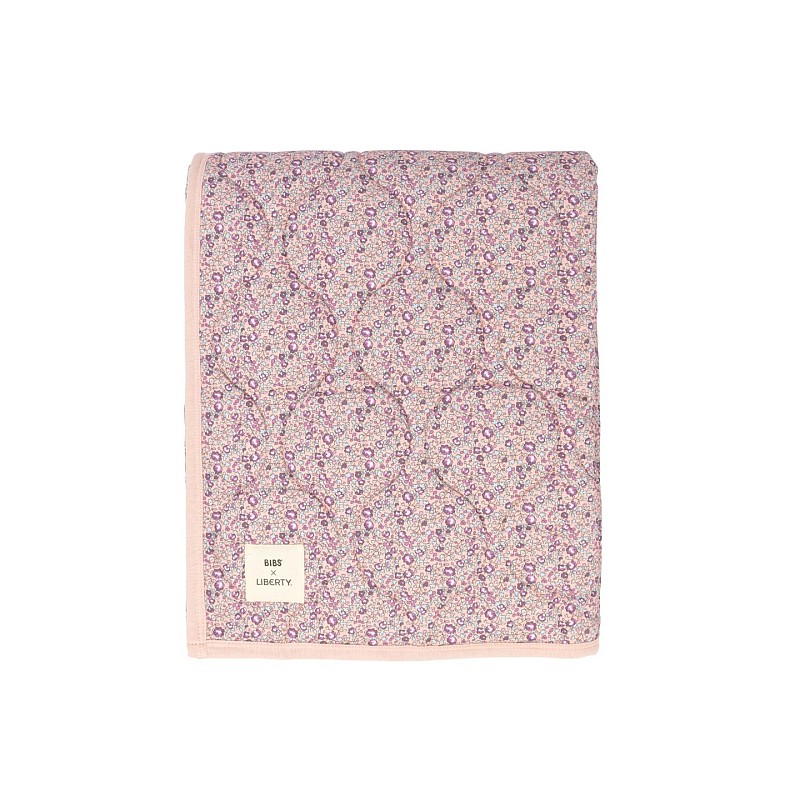 BIBS x Liberty плед - одеяло  85 x 110 Eloise Blush