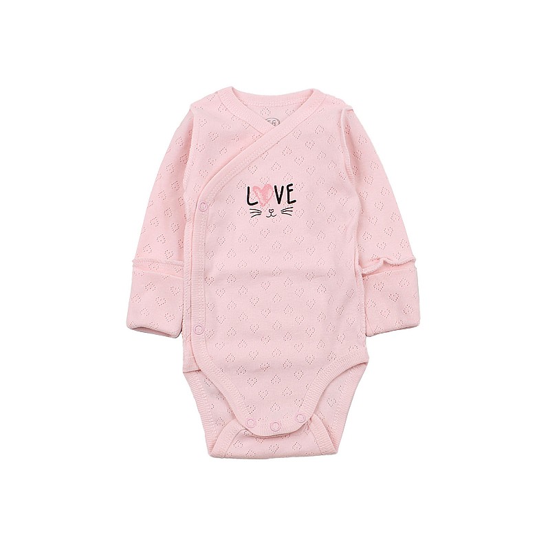 FLAMINGO Бодик LOVE 146-1022 62.размер розовый