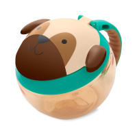 SKIP HOP Контейнер для закусок ZOO, pug, 12m+, 222ml, 9L510610