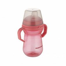 CANPOL BABIES Поильник с силиконовым носиком, FirstCup, 250мл, розовый, 56/615_pin