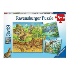 Ravensburger пазл 3x49 Animals R 08050 РАСПРОДАЖА