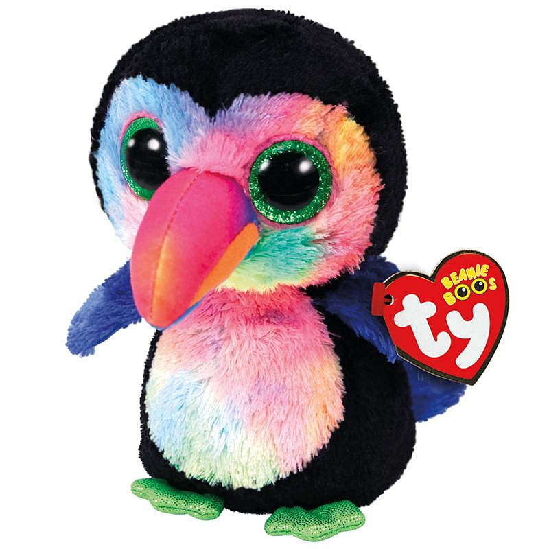 TY Beanie Boos Мягкая игрушка TOUCAN BIRD BEAKS 15.5см, TY36870