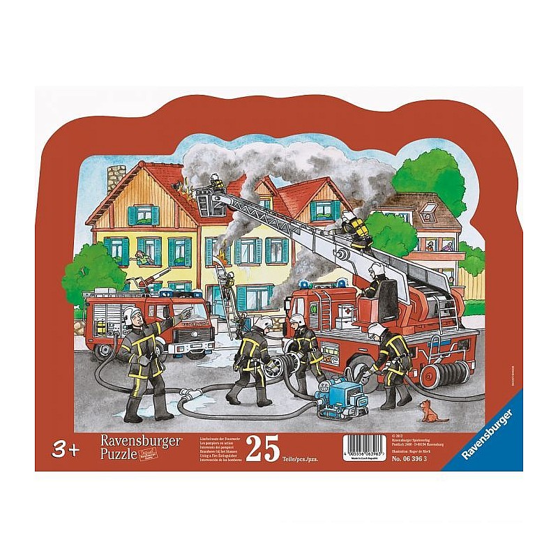 Ravensburger Пазл "Ugunsdzēsēji" 25gb. R 06396