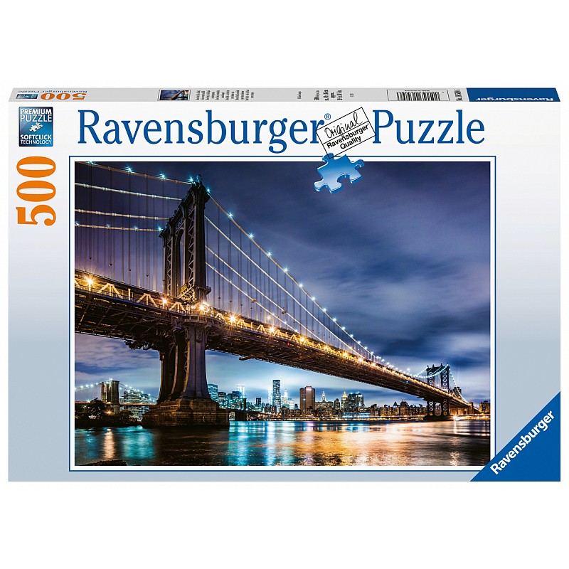 RAVENSBURGER puzle At NY Skyline, 500gab., 16589