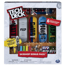 TECH DECK Набор для скейтборда Bonus Sk8 Shop, 6 шт, ассорти, 6028845