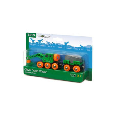 BRIO RAILWAY Cleve вагон с краном, 33698