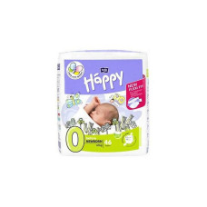 HAPPY Before Newborn подгузники 0 размер, до 2кг. 46шт