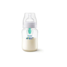 PHILIPS AVENT антиколиковая бутылочка с AIRFREE клапаном 260мл, 1м+. SCF813/14