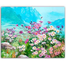 TSVETNOY Алмазная мозаика 40x50см Spring Meadow, LG182e