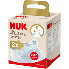 NUK NATURE SENSE силиконовая соска S, 2шт. SA54 10124022 СКИДКА