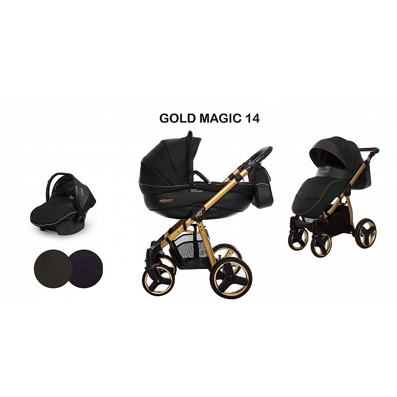 BABYACTIVE MOMMY Gold универсальная коляска 3в1, Gold Magic 14