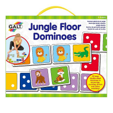 GALT игра домино Jungle Floor Dominoes, 1005092 РАСПРОДАЖА