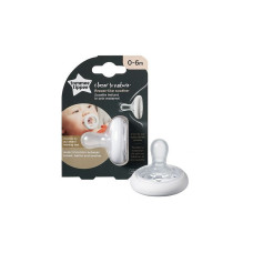 TOMMEE TIPPEE BREAST-LIKE силиконовая пустышка 0-6мес