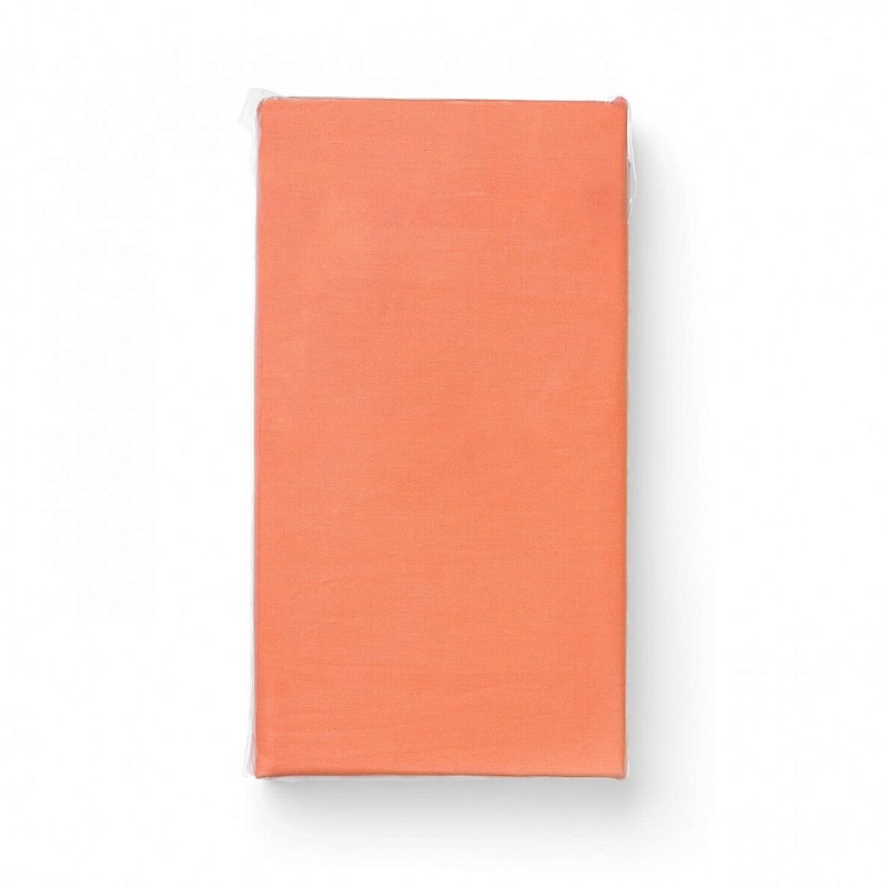 BOCIOLAND Хлопковая простынка с резинкой jersey 120x60cm orange BL058