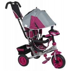 BABY MIX LUX BIKE Детский трехколесный велосипед XG6519-T16 GREY/VIOLET