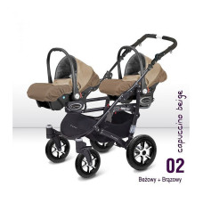 BABYACTIVE Twinny Детское автокресло CAPPUCCINIO BEIGE 1шт. - 02 бежевый