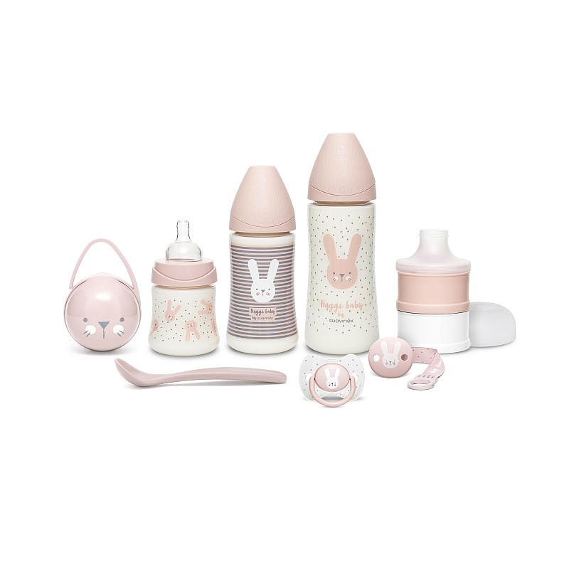 Suavinex Welcome Baby подарочный комплект Hygge Pink 306625