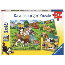 Ravensburger пазл 3x49элем. R08002