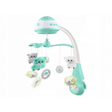 BABY MIX Музыкальная карусель с проектором 0м+ FS-42785 Mint