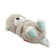 Fisher Price музыкальная игрушка с ночником Breathing Belly Bedtime Otter FXC66