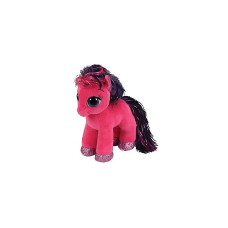 TY Beanie Boos Мягкая игрушка RUBY - pinky pony reg 15см, TY36665